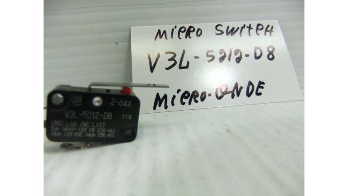  micro switch V3L-5212-D8